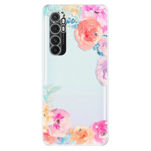 Odolné silikónové puzdro iSaprio - Flower Brush - Xiaomi Mi Note 10 Lite