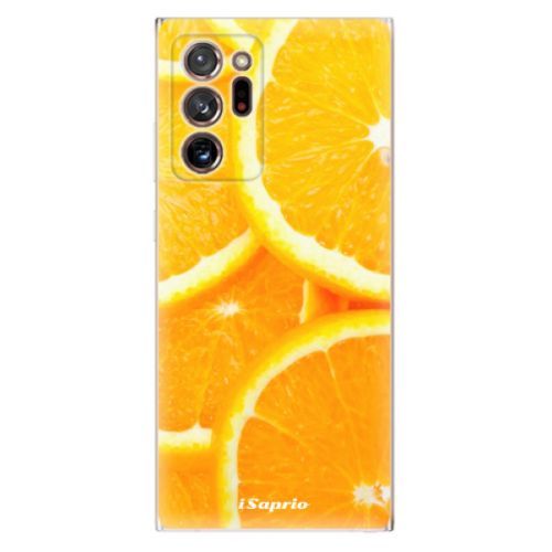 Odolné silikónové puzdro iSaprio - Orange 10 - Samsung Galaxy Note 20 Ultra
