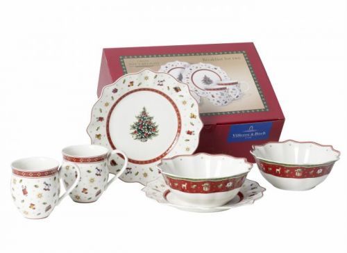 Villeroy & Boch Toy's Delight raňajková sada, biela, 6 ks
