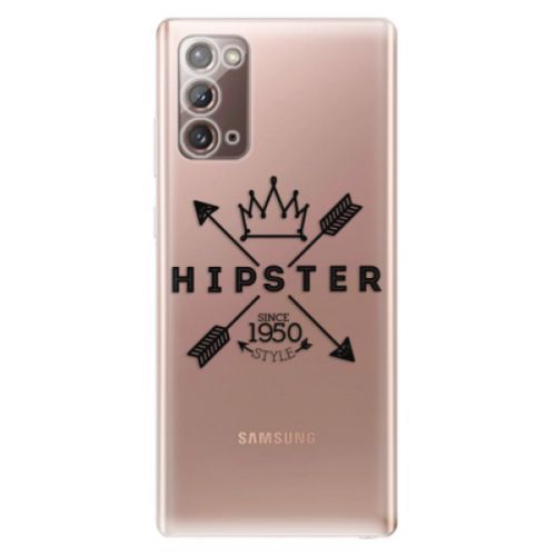 Odolné silikónové puzdro iSaprio - Hipster Style 02 - Samsung Galaxy Note 20