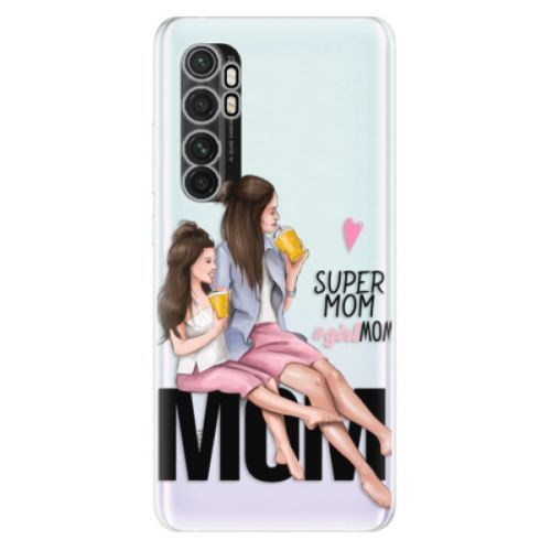 Odolné silikónové puzdro iSaprio - Milk Shake - Brunette - Xiaomi Mi Note 10 Lite