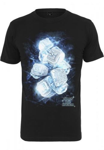 Pánske tričko MR.TEE Ice Rings Tee Farba: black, Grösse: L