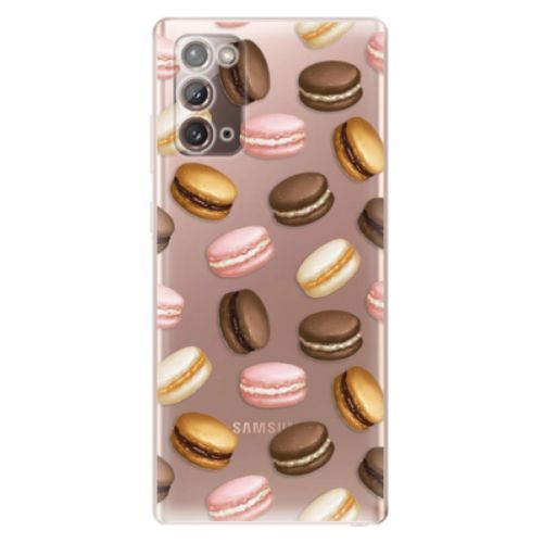 Odolné silikónové puzdro iSaprio - Macaron Pattern - Samsung Galaxy Note 20