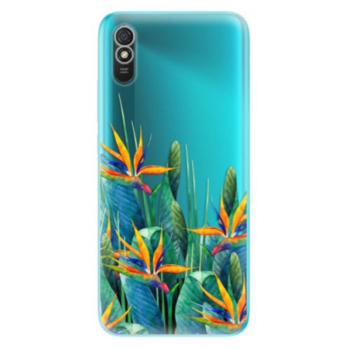 Odolné silikónové puzdro iSaprio - Exotic Flowers - Xiaomi Redmi 9A