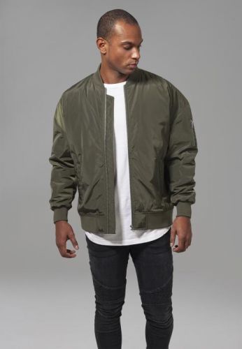 Urban Classics Oversized Bomber Jacket darkolive - L