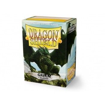 Dragon Shield Standard Sleeves - Green (100 sleeves)