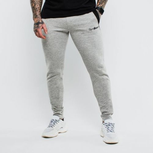 Tepláky Slimfit Grey - GymBeam  L