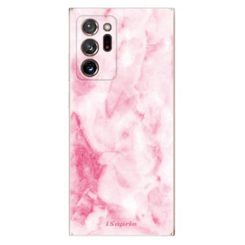 Odolné silikónové puzdro iSaprio - RoseMarble 16 - Samsung Galaxy Note 20 Ultra