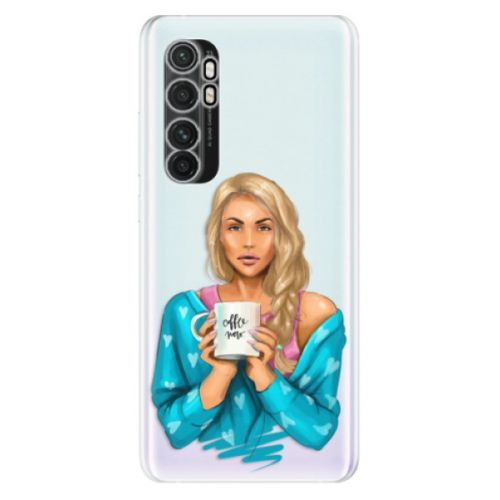 Odolné silikónové puzdro iSaprio - Coffe Now - Blond - Xiaomi Mi Note 10 Lite