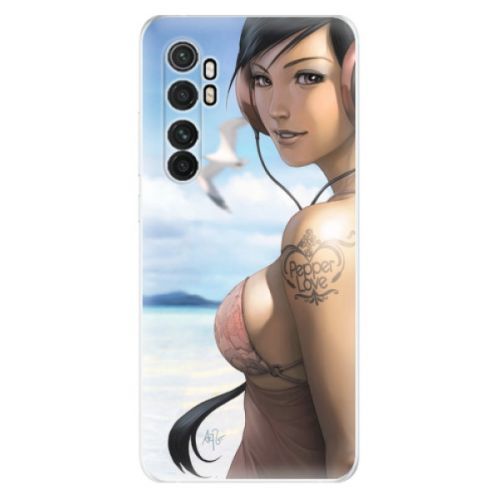 Odolné silikónové puzdro iSaprio - Girl 02 - Xiaomi Mi Note 10 Lite
