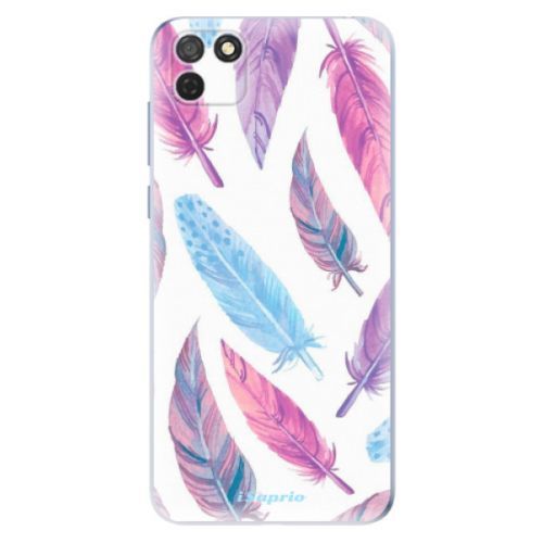 Odolné silikónové puzdro iSaprio - Feather Pattern 10 - Honor 9S