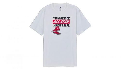 Converse M Dangling Chuck Ss Tee biele 10020532-A02