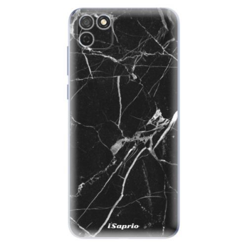 Odolné silikónové puzdro iSaprio - Black Marble 18 - Honor 9S