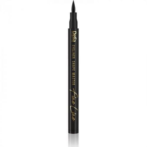 Delia Cosmetics Shape Master očná linka v pere odtieň Black 2 ml