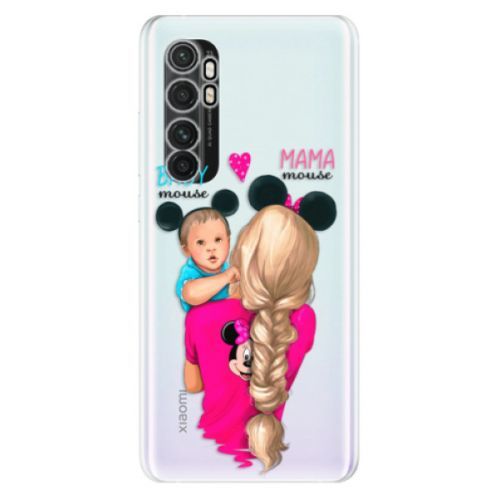 Odolné silikónové puzdro iSaprio - Mama Mouse Blonde and Boy - Xiaomi Mi Note 10 Lite
