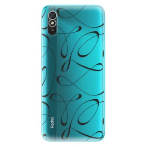 Odolné silikónové puzdro iSaprio - Fancy - black - Xiaomi Redmi 9A