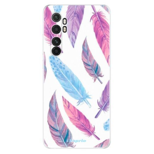 Odolné silikónové puzdro iSaprio - Feather Pattern 10 - Xiaomi Mi Note 10 Lite