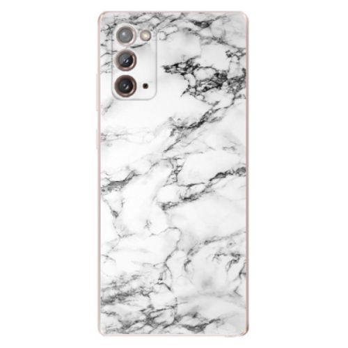 Odolné silikónové puzdro iSaprio - White Marble 01 - Samsung Galaxy Note 20
