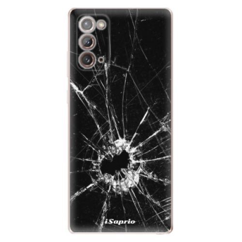 Odolné silikónové puzdro iSaprio - Broken Glass 10 - Samsung Galaxy Note 20
