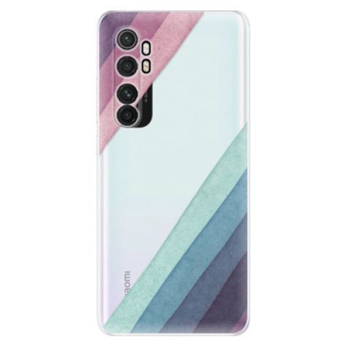 Odolné silikónové puzdro iSaprio - Glitter Stripes 01 - Xiaomi Mi Note 10 Lite