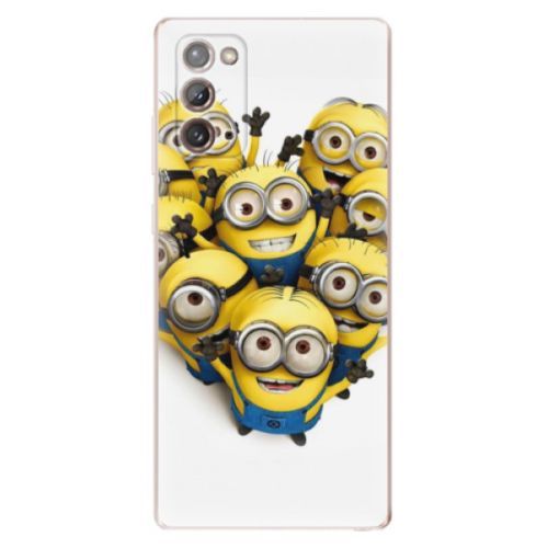 Odolné silikónové puzdro iSaprio - Mimons 01 - Samsung Galaxy Note 20