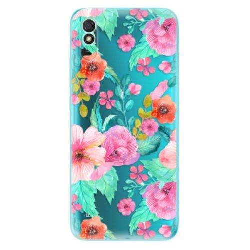 Odolné silikónové puzdro iSaprio - Flower Pattern 01 - Xiaomi Redmi 9A