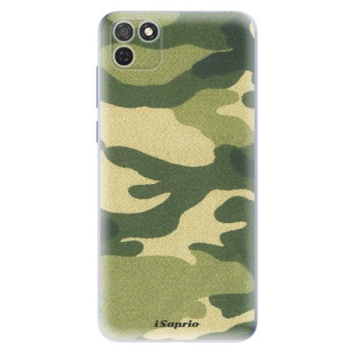 Odolné silikónové puzdro iSaprio - Green Camuflage 01 - Honor 9S