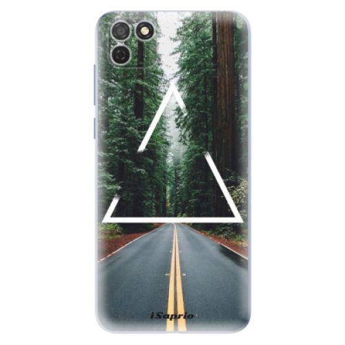 Odolné silikónové puzdro iSaprio - Triangle 01 - Honor 9S