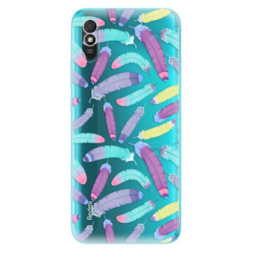 Odolné silikónové puzdro iSaprio - Feather Pattern 01 - Xiaomi Redmi 9A