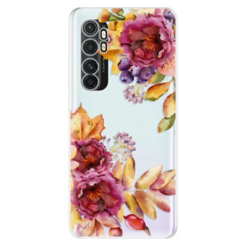 Odolné silikónové puzdro iSaprio - Fall Flowers - Xiaomi Mi Note 10 Lite