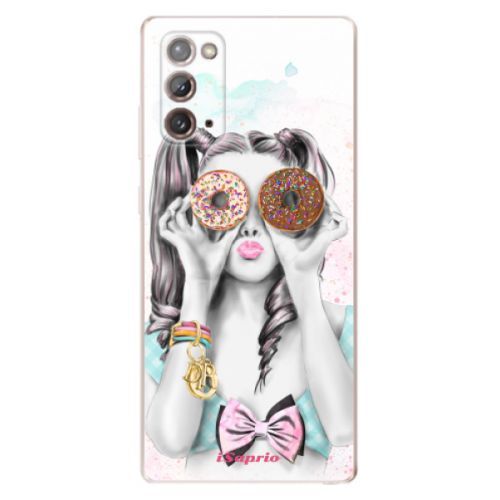 Odolné silikónové puzdro iSaprio - Donuts 10 - Samsung Galaxy Note 20