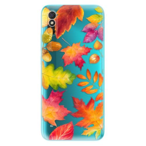 Odolné silikónové puzdro iSaprio - Autumn Leaves 01 - Xiaomi Redmi 9A