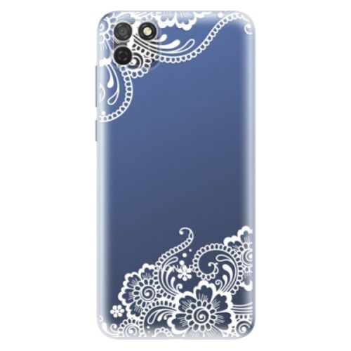 Odolné silikónové puzdro iSaprio - White Lace 02 - Honor 9S