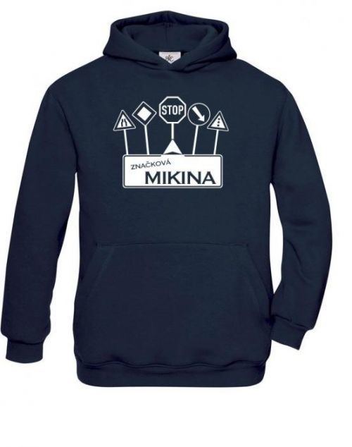 Vtipná mikina s potlačou  Značková mikina - ideálny darček pre rebelov