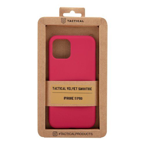 Tactical Velvet Smoothie Kryt pro Apple iPhone 11 Pro Sangria
