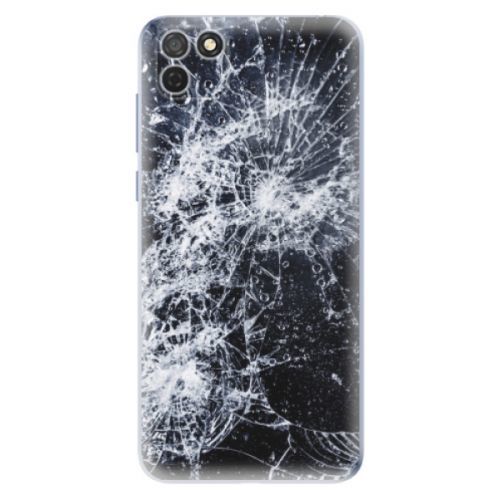 Odolné silikónové puzdro iSaprio - Cracked - Honor 9S