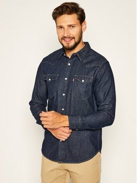 Levi's® Košeľa Barstow Western Standard 85744-0000 Tmavomodrá Standard Fit