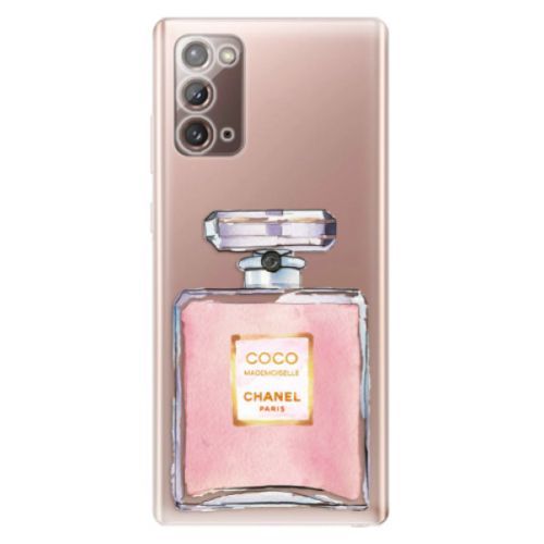 Odolné silikónové puzdro iSaprio - Chanel Rose - Samsung Galaxy Note 20