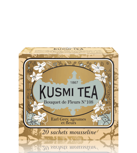 Kusmi Tea Bouquet of Flowers N ° 108, 20 vrecúšok