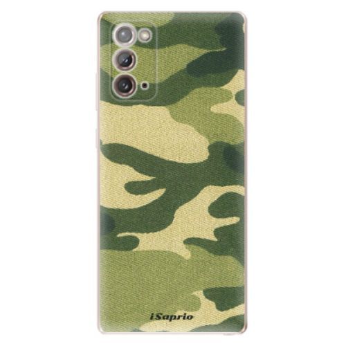 Odolné silikónové puzdro iSaprio - Green Camuflage 01 - Samsung Galaxy Note 20