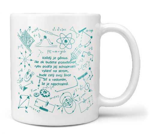 Hrnček Každý je génius