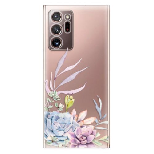 Odolné silikónové puzdro iSaprio - Succulent 01 - Samsung Galaxy Note 20 Ultra