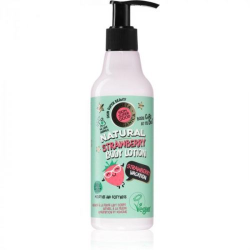 Planeta Organica Strawberry Vacation jemne hydratačné telové mlieko 250 ml