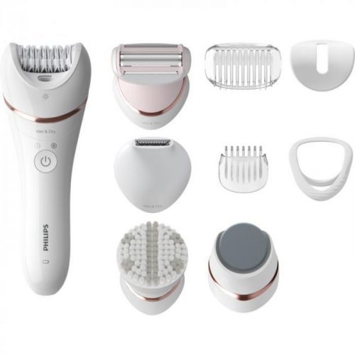 Philips Epilator Series 8000 BRE740/10 Wet & Dry epilátor pre ženy BRE740/10