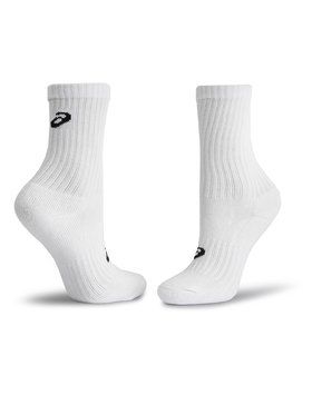 Asics Súprava 3 párov vysokých ponožiek unisex 3PPK Crew Sock 155204 Biela