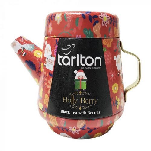 TARLTON Tea Pot Holly Berry čierny sypaný čaj 100 g