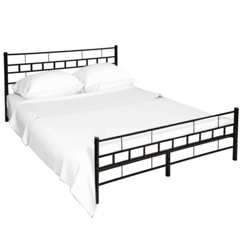 Postel, černá, 180x200, TAJGI