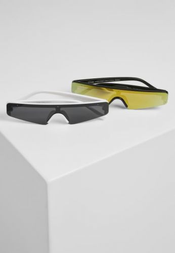 Urban Classics Sunglasses KOS 2-Pack black/white - One Size