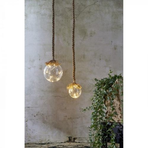LED svetelná dekorácia Best Season Jutta, Ø 10 cm