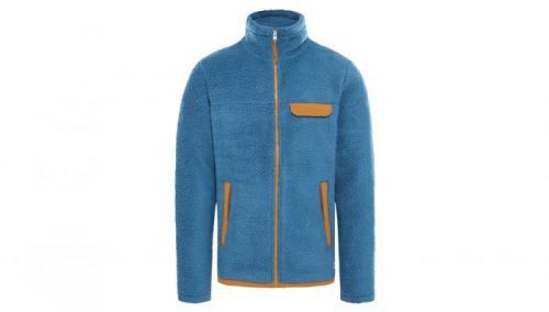 The North Face M Cragmnt Flc Jkt Mallrdbl/Tmbrtn modré NF0A4R5FU1X